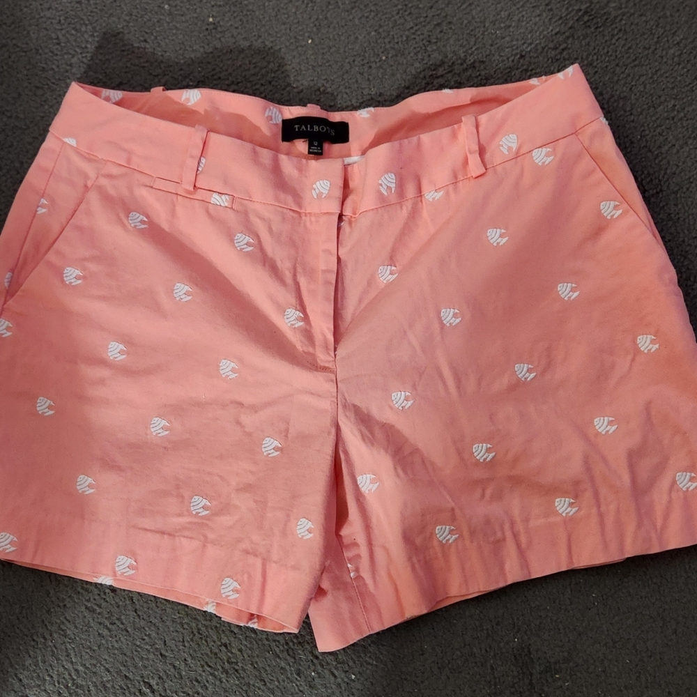 Talbots Pink Bermuda Shorts with Tailored Fit